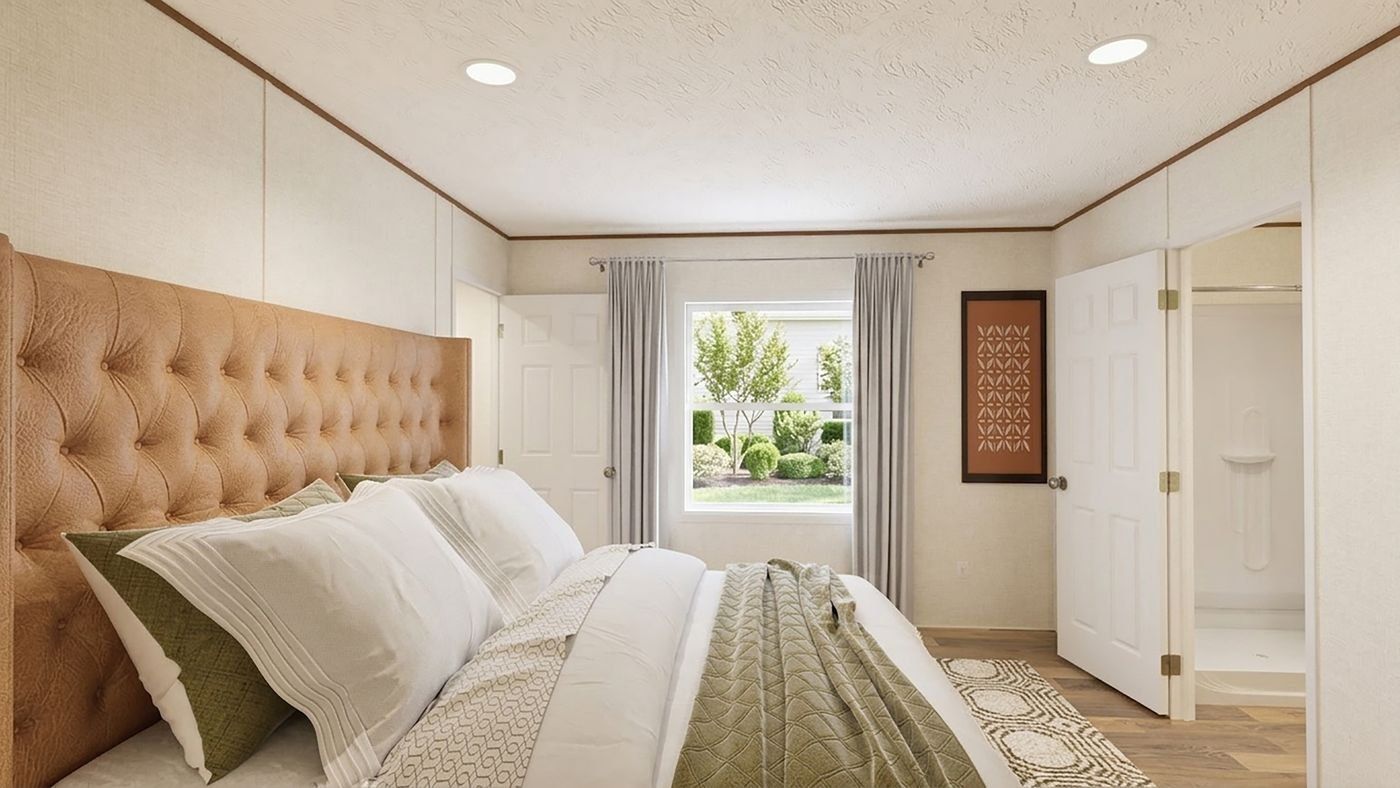 Aspen floor plan home, primary bedroom